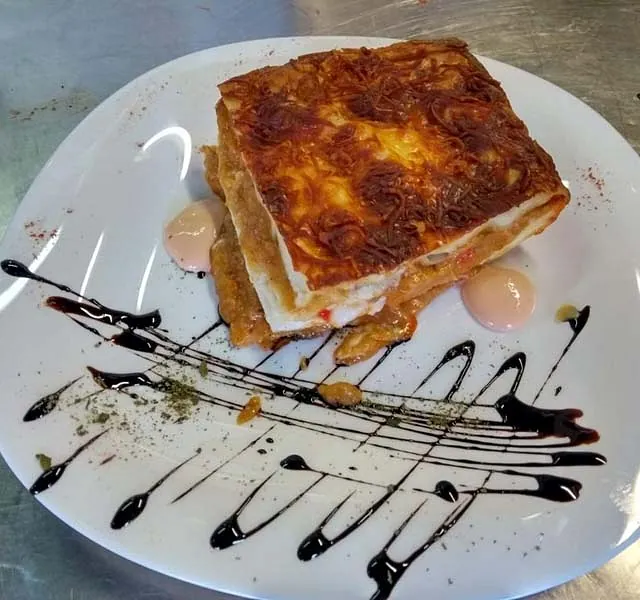 Las Piscinas Balmaseda postre